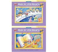 Alfred's Music for Little Mozarts Level 4 - 2 Books Set (Lesson Book 4 & Workbook 4)