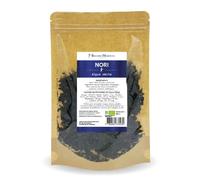 Alga Nori Bio de purpurina - 50 g - Fabricado en Francia - Para ensaladas y peces (1)