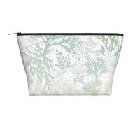 Alga Verde mar Azul, Bolsa de artículos de tocador Bolsa de Maquillaje Bolsa de cosméticos Bolsa de artículos de tocador de Viaje portátil