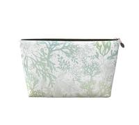 Alga Verde mar Azul, Bolsa de Maquillaje Bolsa de cosméticos Bolsa de artículos de tocador de Viaje portátil Bolsa de artículos de tocador