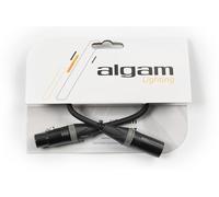Algam Lighting Adaptador DMX macho de 5 pines/hembra de 3 pines, 0,3 m