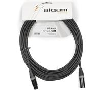 Algam Lighting Cable DMX de 3 pines, 10 m