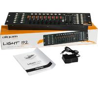 ALGAM LIGHTING Controlador DMX 192 (12 Dispositivos x 16 Canales) - 482 x 133 x 76 mm - IP20