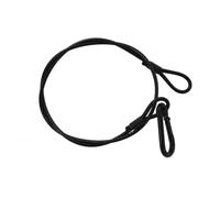 ALGAM LIGHTING Cordones de Seguridad 4 mm - 85 cm Negro - Carga Max 40kg - Negro