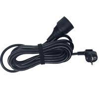 ALGAM LIGHTING Enchufe alargador EST·ndar PVC H05VV-F - 3G1,5mm≤ - 5m Negro