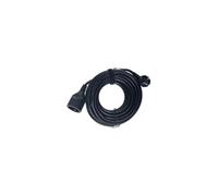 ALGAM LIGHTING Enchufe alargador estandar PVC H05VV-F 3G1,5mm≤ - 10m Negro