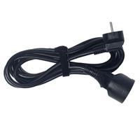 ALGAM LIGHTING Enchufe alargador estandar PVC H05VV-F 3G1,5mm≤ - 3m Negro