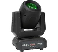 ALGAM LIGHTING - MB80 - Lira Beam LED 80W - Rueda de Gobos, Rueda de Colores - 195 x 170 x 280 mm - IP20