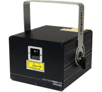 ALGAMLIGHT Láser RGB Spectrum 3000 Rgb de Alta Potencia 3000mW para Eventos y DJs con Diodos 600mW Rojo, 800mW Verde, 800mW Azul