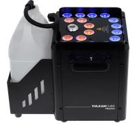 Algamlight Máquina De Humo Vertical Led 1500W Profesional Para Eventos Y Escenarios Con DMX y 18 LEDs RGBW