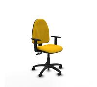 Algarra cpdm bali amarillo brazos 1d base poliamida ruedas nailon 50mm