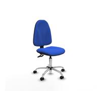 Algarra cpdm bali azul base cromada ruedas engomadas 50mm