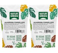 Algarroba Powder Bio sin Gluten 200 gr (Paquete de 2)