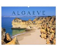 Algarve (Wandkalender 2026 DIN A2 quer), CALVENDO Monatskalender: Die Algarve, faszinierende Küste am Rande Europas. Lassen Sie sich verzaubern von ... Felsformationen der Süd- und Westalgarve.