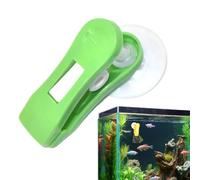 Algas Soporte de clip | Alimentador de clip de algas | Clips de verduras para Acuario | Soporte de alimentos de pescado, plantas Clip de succión con taza de succión para pescado de agua dulce, accesor