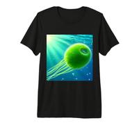 Algas Verdes Chlamydomonas Camiseta Premium