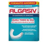 Algasiv Almohadillas Adhesivas Dentaduras Postizas Inferiores, 30 Unidades