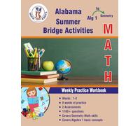 Algebra 1 to Geometry : ALABAMA Summer Math Bridge Activities
