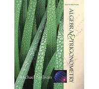 Algebra and Trigonometry