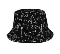 Álgebra Geometría Matemáticas Abstractas Sombrero Tipo Cubo para Mujer y Hombre, Sombreros de Verano para Hombre y Mujer