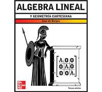 Álgebra lineal y geometría cartesiana – ISBN 9788448149000