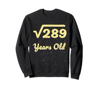 Álgebra matemática de raíz Cuadrada de 17 años 289 años 2009 Sudadera