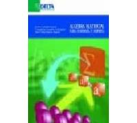 Algebra Matricial Para Economia Y Empresa
