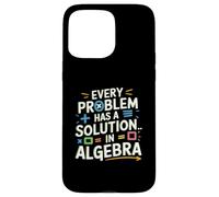 Álgebra Profesor Matemático Materia Matemáticas Matemáticas Carcasa para iPhone 15 Pro MAX