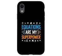Álgebra Profesor Matemático Materia Matemáticas Matemáticas Carcasa para iPhone XR