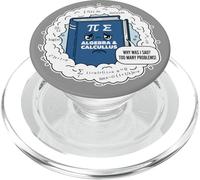 Álgebra y cálculo Problemas de Libros tristes Maestro de matemáticas Papá Broma PopSockets PopGrip para MagSafe