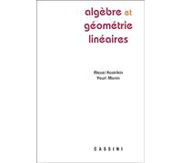 Algèbre linéaire et géométrie
