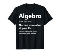 Algebro Definición Divertido Amante de Las Matemáticas Álgebra Aula Camiseta