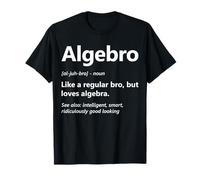 Algebro Definición Divertido Amante de Las Matemáticas Álgebra Profesor Estudi Camiseta