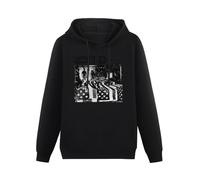 algem BJA Husker Du Land Speed Record Black Print Hoody Size XXL