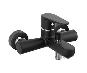 ALGEO BLACK - Grifo mezclador de pared, color negro