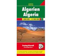 Algeria 1.800.000-1:2.000.000: Wegenkaart 1:800 000 / 1:2 000 000 (Auto karte)