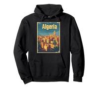 Algeria Algérie Alger Les Algériens DZ Algérien Bled Retro Sudadera con Capucha