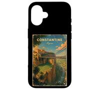 Algeria Algérie Constantine Algériens DZ Algérien Bled Retro Carcasa para iPhone 16
