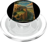 Algeria Algérie Constantine Algériens DZ Algérien Bled Retro PopSockets PopGrip para MagSafe