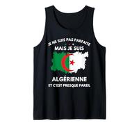 Algerie je ne Suis Pas Parfaite Mais je Suis algerienne Camiseta sin Mangas