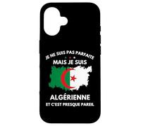 Algerie je ne Suis Pas Parfaite Mais je Suis algerienne Carcasa para iPhone 16