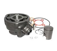 ALGI NC 12527 - Cilindro para Minarelli AM6 50 CC de 2000, émbolo de Hierro Fundido, Nueva fijación con Junta para Motor (refrigeración líquida para Motor de 2 Tiempos)