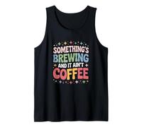 Algo está preparando no café - Humor divertido para la diarrea de pedos Camiseta sin Mangas