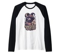 Algo malvado de esta manera viene bruja Camiseta Manga Raglan