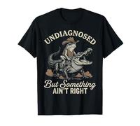 Algo no diagnosticado Pero Algo no está Bien cocodrilo Rana Vaquero Camiseta