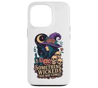Algo perverso Viene por aquí: Bruja, Moon Skulls Carcasa para iPhone 13 Pro