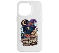 Algo perverso Viene por aquí: Bruja, Moon Skulls Carcasa para iPhone 14 Pro MAX