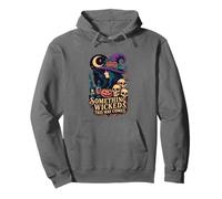 Algo perverso Viene por aquí: Bruja, Moon Skulls Sudadera con Capucha