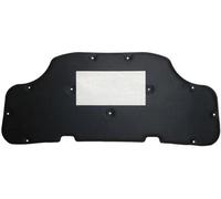 Algodón aislante térmico y acústico Almohadilla amortiguadora de ruido y calor para capó delantero coche para Mercedes para Benz(Negro)