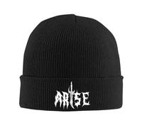 Algodón cálido de Invierno, Sombrero de Punto con Logo Solo Leveling Arise para Mujer Skullies Beanies Gorro de otoño Invierno Gorras Casuales de acrílico